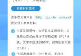 关于全国大学生职业规划大赛求职综合展示怎么写的信息