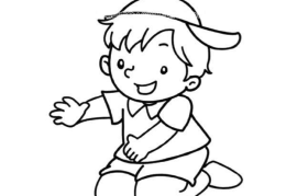 人物简笔画小孩图片(人物简笔画图片大全 少女 动漫 小孩)