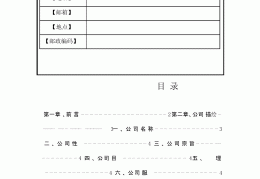 创业计划书模板范文完整版3000字(创业计划书模板范文完整版3000字怎么写)