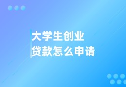 大学生创业贷款20万元内免息怎么申请(大学生创业贷款20万元内免息怎么申请的)