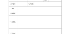 简历模板官网(简历模板大全免费)