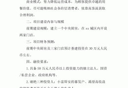 小项目创业计划书怎么写(小项目创业计划书怎么写范文)