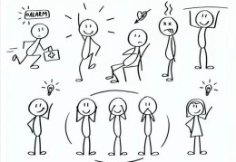 简笔画火柴人可爱简单(100个超萌简笔画火柴人)