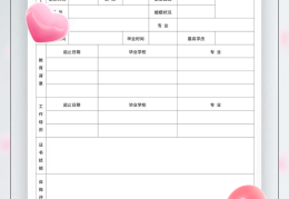 学前教育求职岗位怎么写简历(学前教育专业求职简历模板范文)