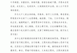 人物小传作文300字左右(人物小传作文300字左右初中)
