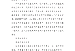 计算机学生就业规划(计算机大学生就业职业规划)
