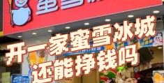 加盟蜜雪冰城得35万划算不(现在加盟蜜雪冰城需要30万?)