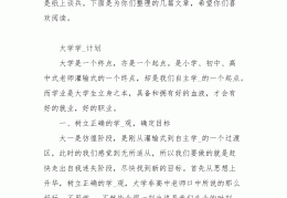 大学项目计划书500字(大学项目计划书500字怎么写)