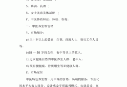 养生馆创业项目理由(养生馆创业计划书模板)