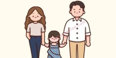 人物简笔画爸爸妈妈一家人图片(人物简笔画爸爸妈妈一家人图片怎么画)