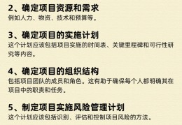 项目管理6大目标(项目管理6大目标包括)
