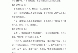 人物心理描写100字左右初一(人物心理描写100字左右初一作文)