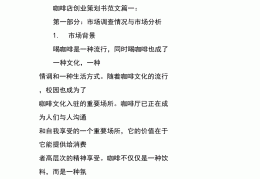 创业项目策划案怎么写(创业项目策划案格式模板和范文)