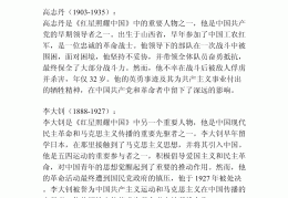 关于人物小传同学开头结尾怎么写的信息