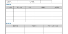 各类求职简历模板大全(各类求职简历模板大全图片)