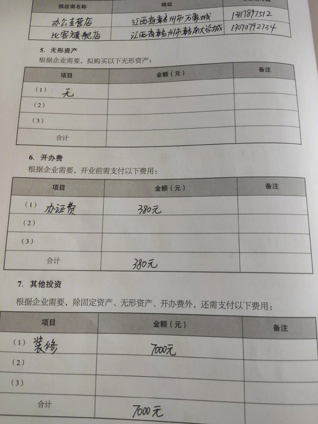 最简单的创业计划书(最简单的创业计划书模板)